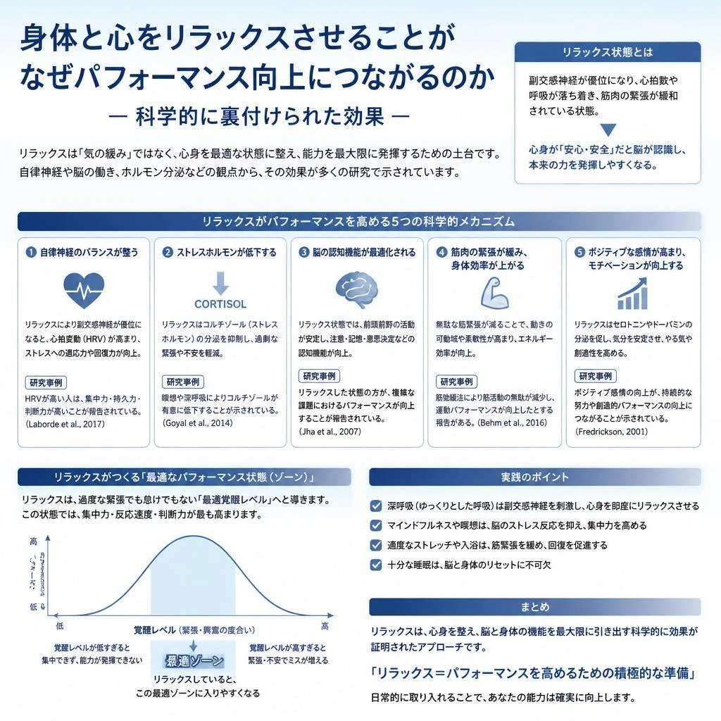 5. リラクゼーションの重要性